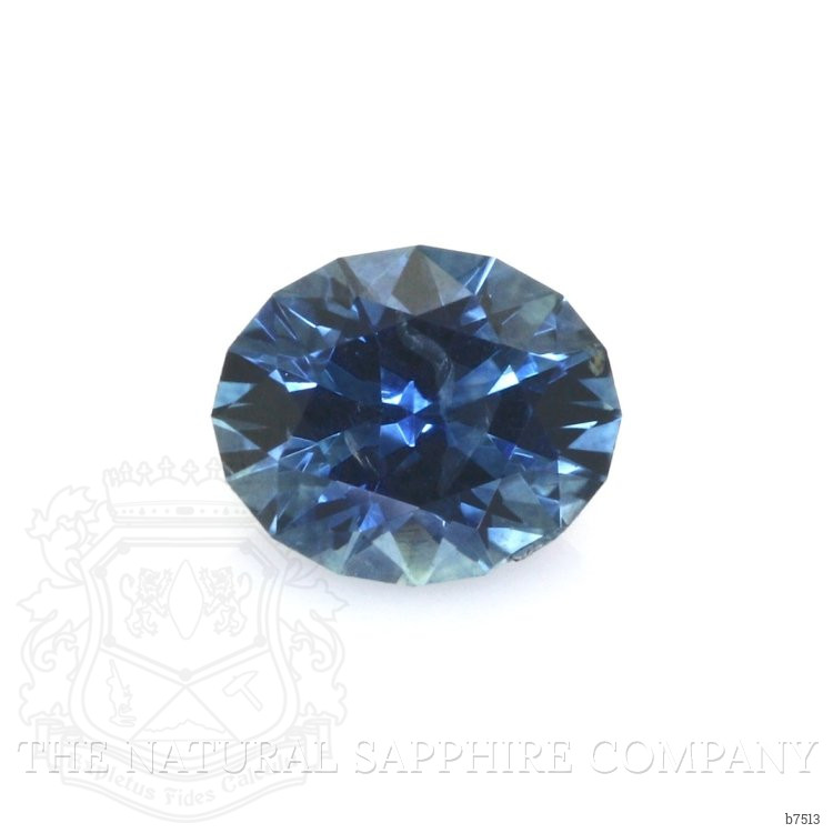 0.70 Ct. Greenish Blue Sapphire from Montana