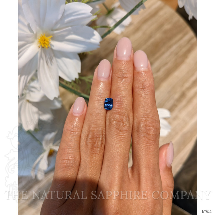 1.20 Ct. Blue Sapphire from Ceylon (Sri Lanka)