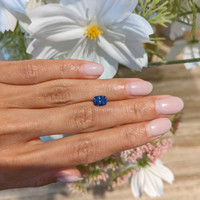 1.20 Ct. Blue Sapphire from Ceylon (Sri Lanka) Life Style