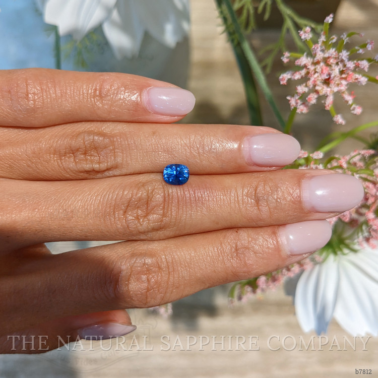 1.18 Ct. Blue Sapphire from Ceylon (Sri Lanka)