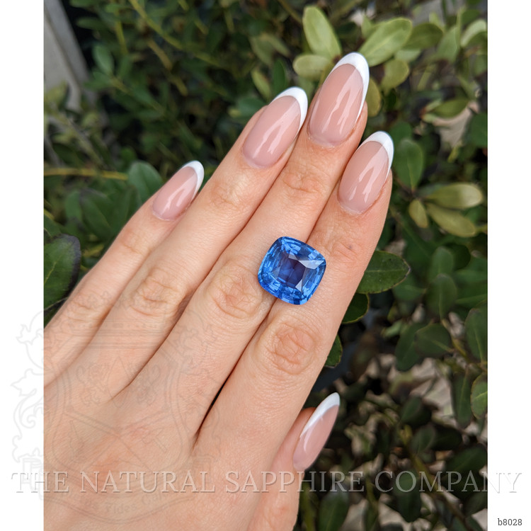 16.66 Ct. Blue Sapphire from Burma (Myanmar)