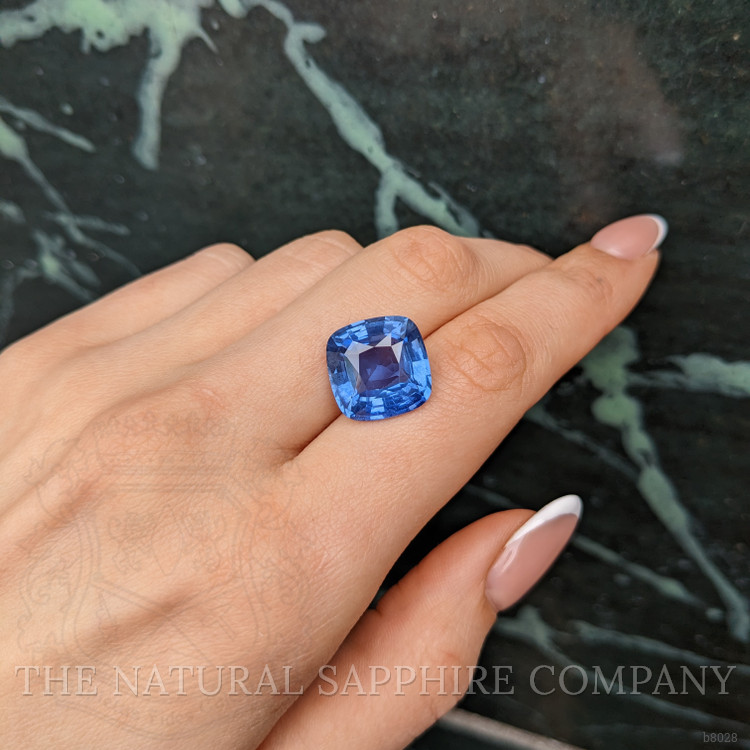 16.66 Ct. Blue Sapphire from Burma (Myanmar)