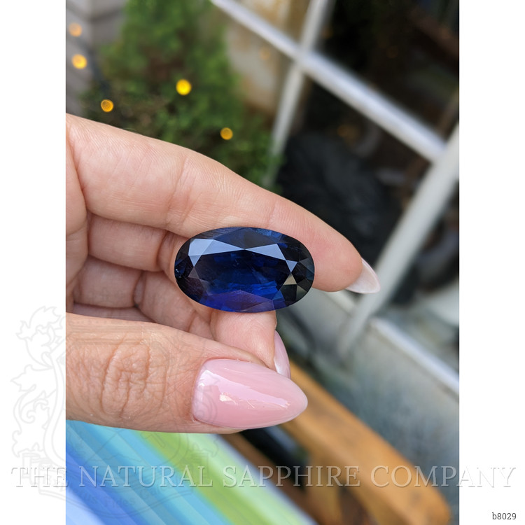 42.07 Ct. Blue Sapphire from Burma (Myanmar)