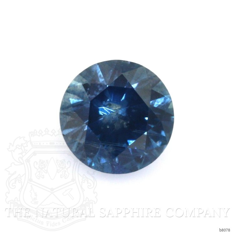 0.88 Ct. Greenish Blue Sapphire from Montana