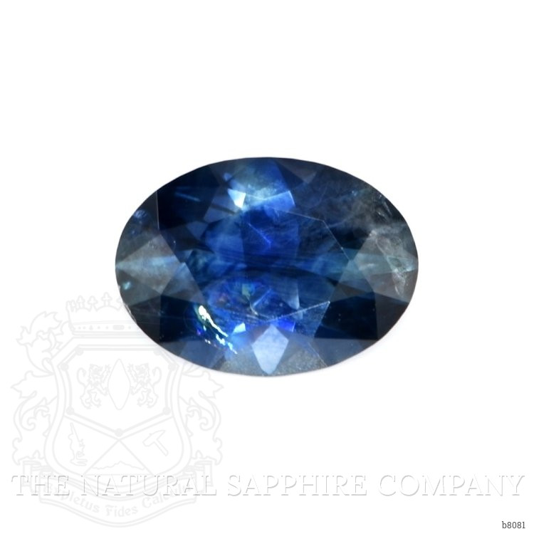 0.79 Ct. Blue Sapphire from Montana