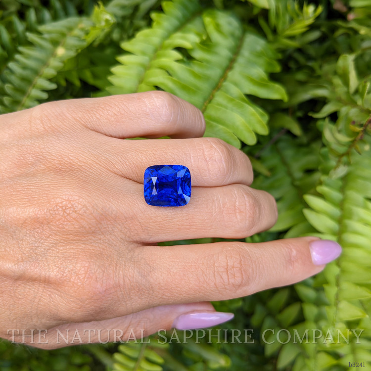 12.94 Ct. Blue Sapphire from Ceylon (Sri Lanka)