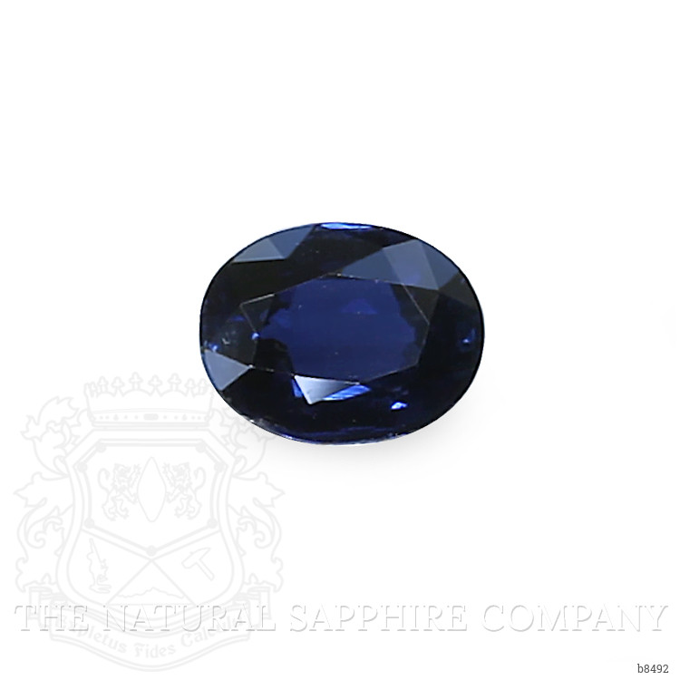 0.58 Ct. Blue Sapphire from Ceylon (Sri Lanka)