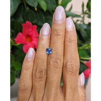 1.15 Ct. Blue Sapphire from Ceylon (Sri Lanka) Life Style