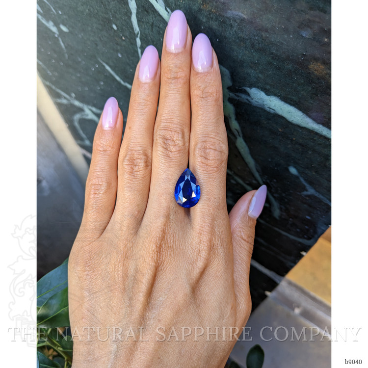 10.15 Ct. Blue Sapphire from Ceylon (Sri Lanka)