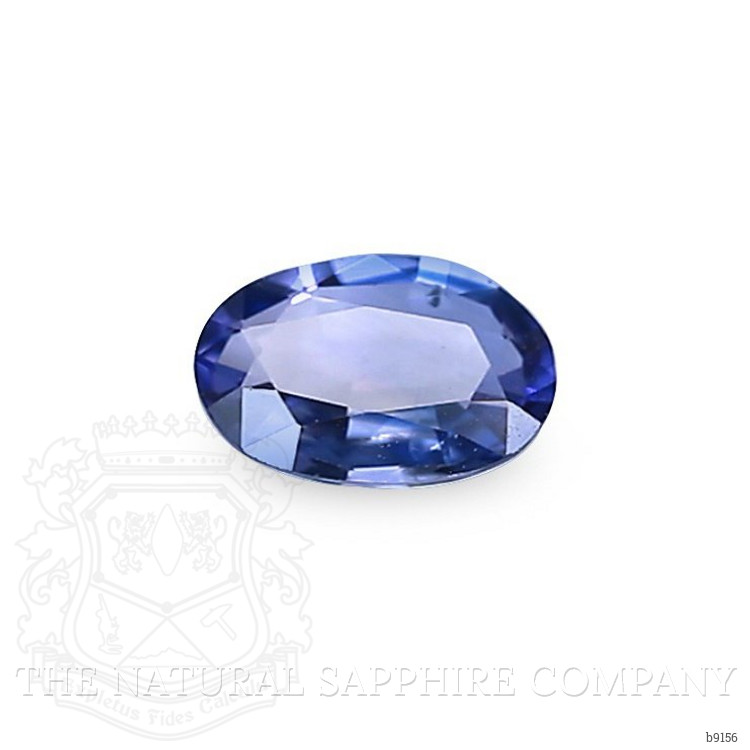0.63 Ct. Blue Sapphire from Ceylon (Sri Lanka)