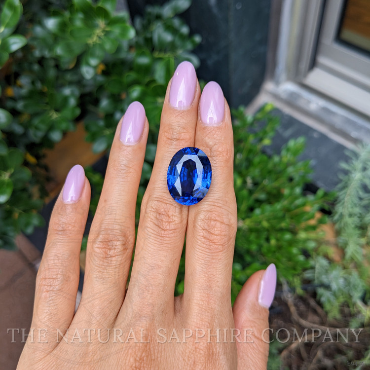 25.11 Ct. Blue Sapphire from Ceylon (Sri Lanka)