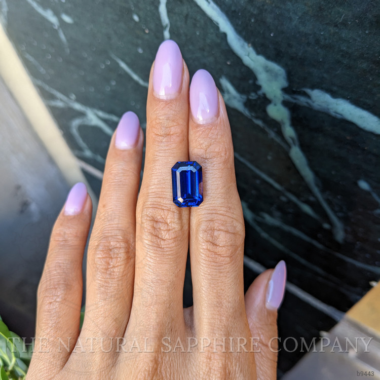 10.47 Ct. Blue Sapphire from Ceylon (Sri Lanka)