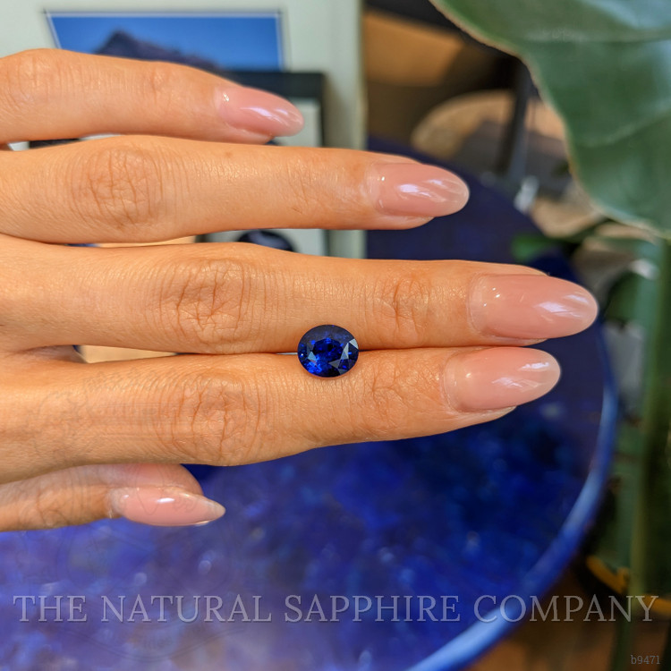 3.53 Ct. Blue Sapphire from Ceylon (Sri Lanka)