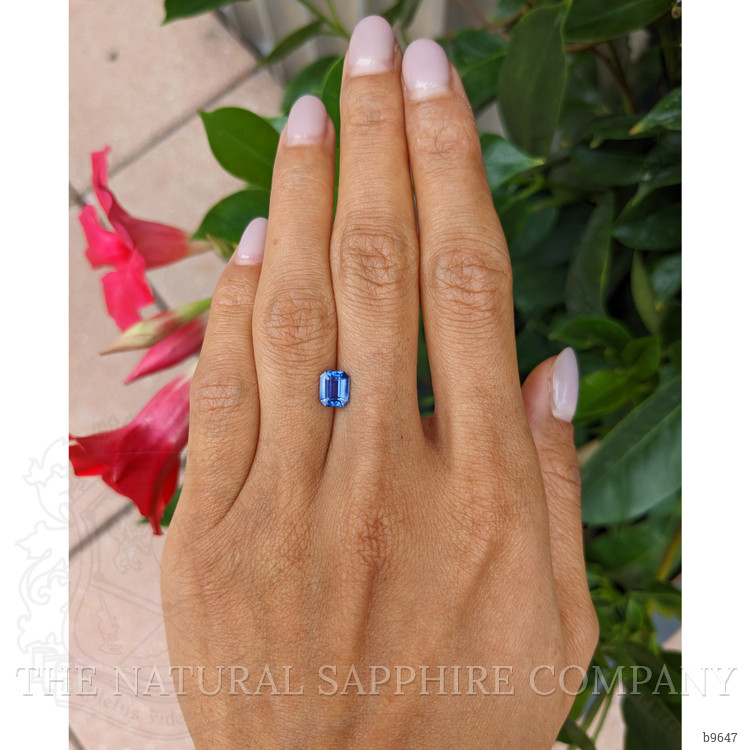 1.26 Ct. Blue Sapphire from Ceylon (Sri Lanka)