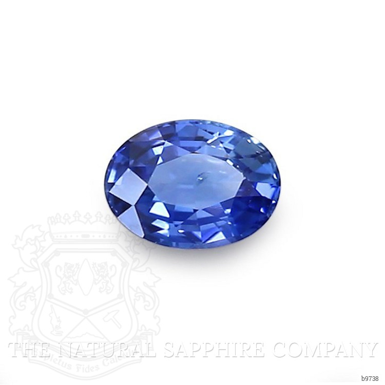 0.74 Ct. Blue Sapphire from Ceylon (Sri Lanka)