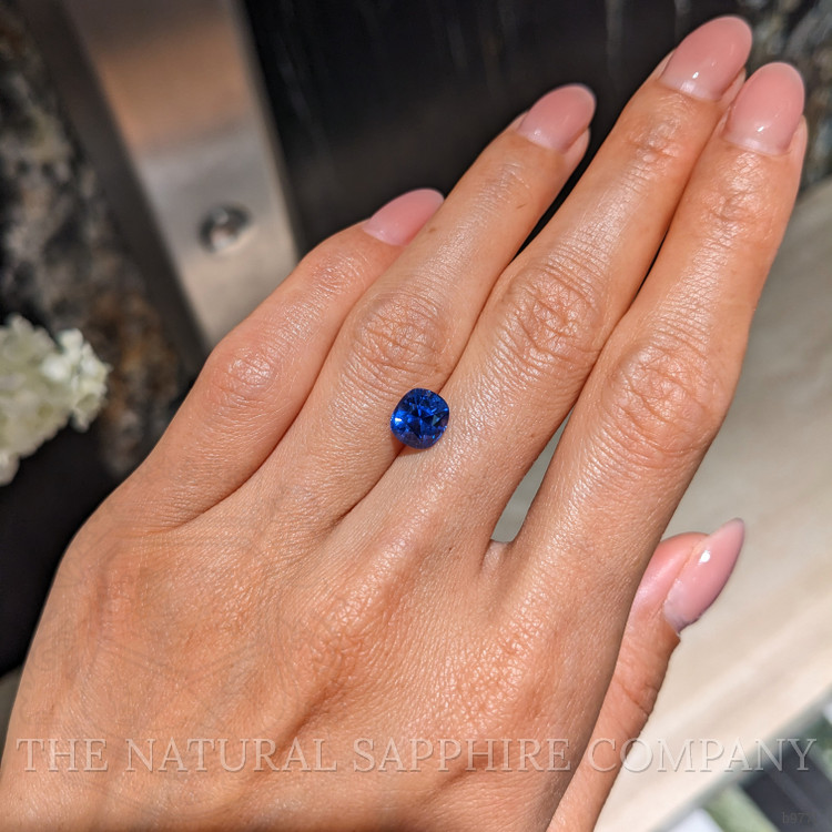 2.53 Ct. Blue Sapphire from Ceylon (Sri Lanka)