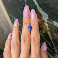 2.53 Ct. Blue Sapphire from Ceylon (Sri Lanka) Life Style