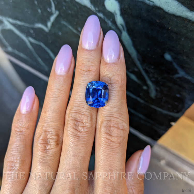12.04 Ct. Blue Sapphire from Ceylon (Sri Lanka)