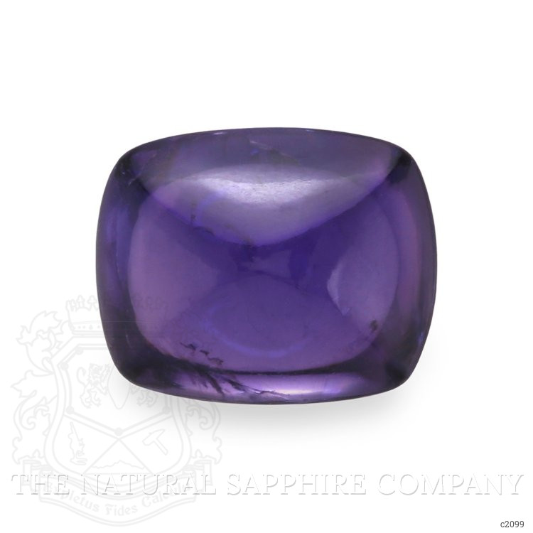 7.89 Ct. Purple Cabochon Sapphire from Ceylon (Sri Lanka)