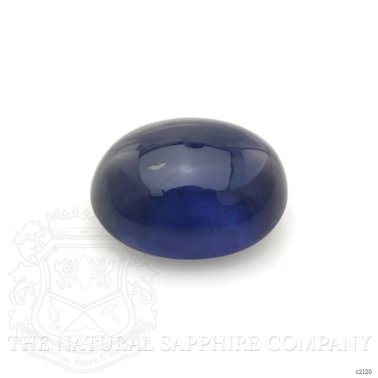 2.17 Ct. Blue Cabochon Sapphire from Ceylon (Sri Lanka)