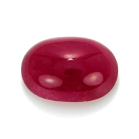 10.10 Ct. Cabochon Ruby from Burma (Myanmar) Video