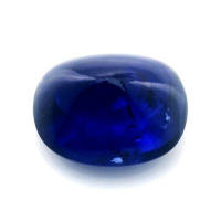 4.55 Ct. Blue Cabochon Sapphire from Ceylon (Sri Lanka) Video