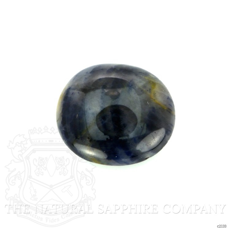 3.55 Ct. Bi Color Cabochon Sapphire from Burma (Myanmar)