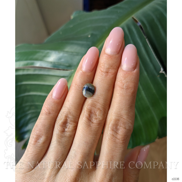 2.40 Ct. Bi Color Cabochon Sapphire from Burma (Myanmar)