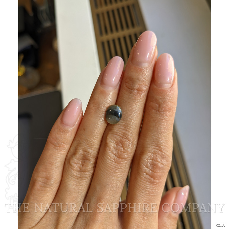 2.40 Ct. Bi Color Cabochon Sapphire from Burma (Myanmar)