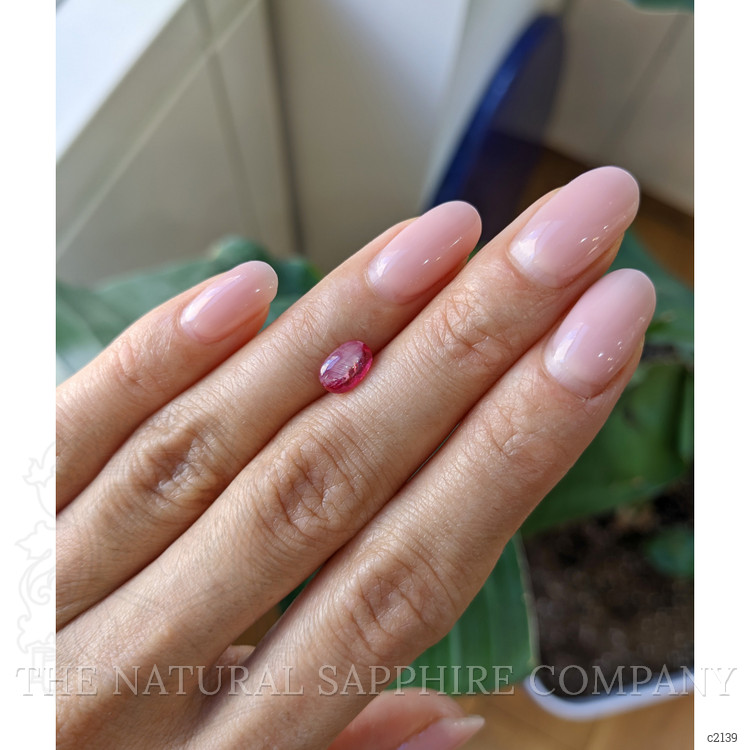 1.31 Ct. Cabochon Ruby from Burma (Myanmar)