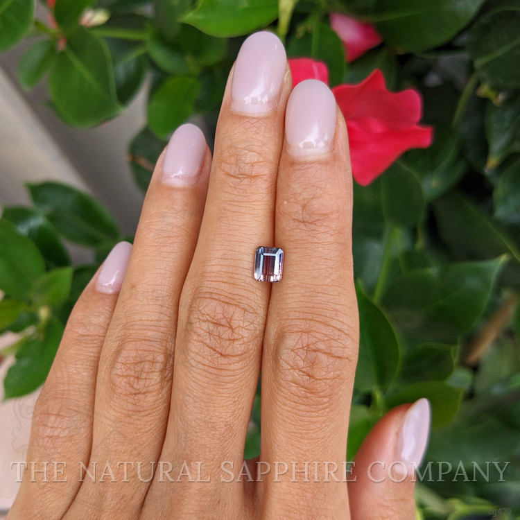 1.27 Ct. Bi Color Sapphire from Ceylon (Sri Lanka)