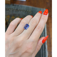 2.30 Ct. Bi Color Sapphire from Ceylon (Sri Lanka) Life Style