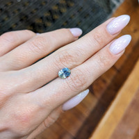 2.25 Ct. Bi Color Sapphire from Ceylon (Sri Lanka) Life Style