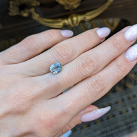 2.25 Ct. Bi Color Sapphire from Ceylon (Sri Lanka) Life Style