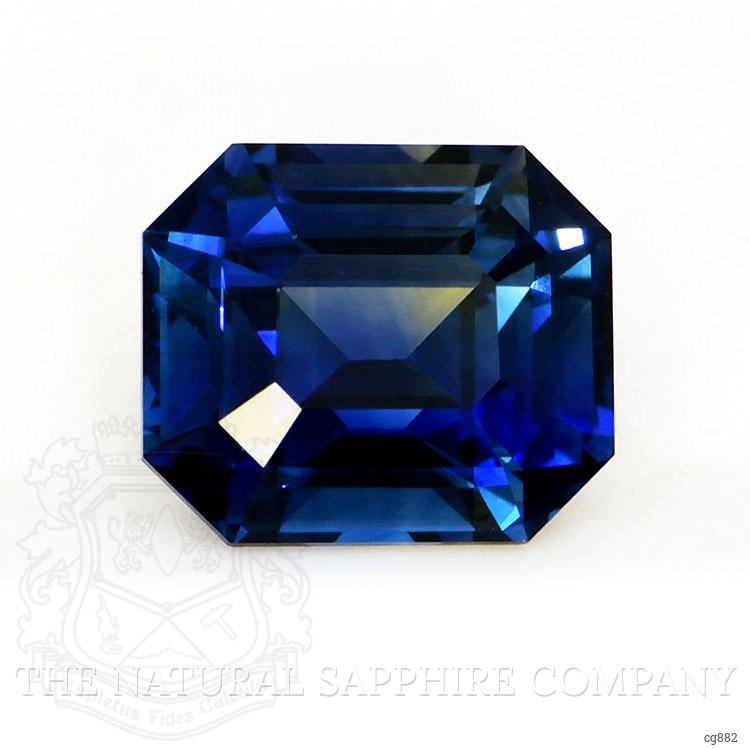 2.58 Ct. Bi Color Sapphire from Ceylon (Sri Lanka)
