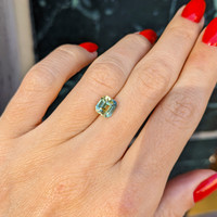 2.27 Ct. Bi Color Sapphire from Ceylon (Sri Lanka) Life Style