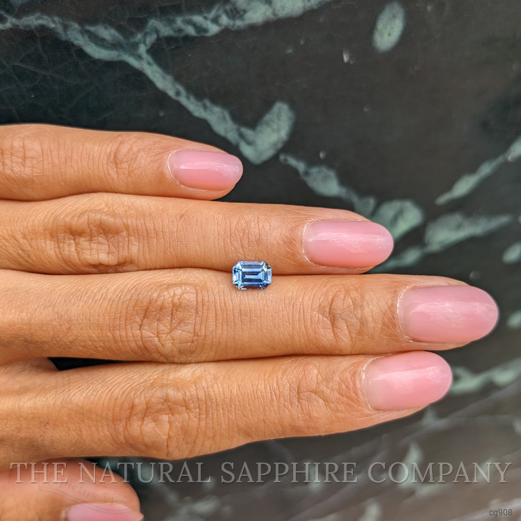 1.22 Ct. Bi Color Sapphire from Ceylon (Sri Lanka)