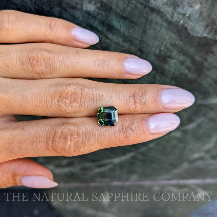 4.86 Ct. Bi Color / Parti Sapphire from Madagascar