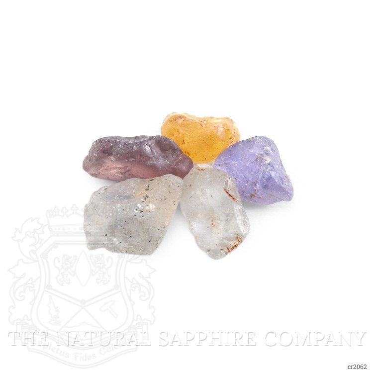 22.69 Ct. Multi Color Sapphire Crystal from Madagascar