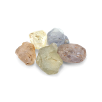 24.08 Ct. Multi Color Sapphire Crystal from Madagascar Video