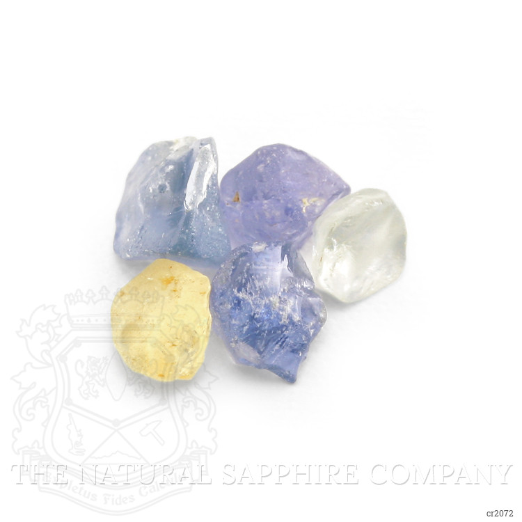 14.95 Ct. Multi Color Sapphire Crystal from Madagascar