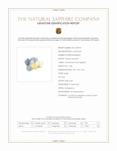 15.28 Ct. Multi Color Rough Sapphire from Madagascar Scan Report