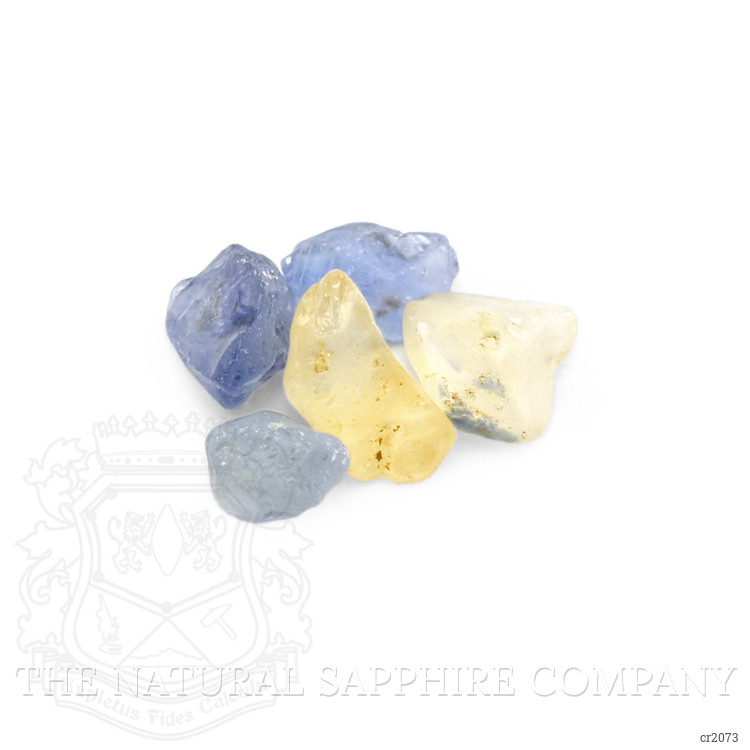 15.28 Ct. Multi Color Sapphire Crystal from Madagascar