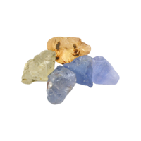 13.59 Ct. Multi Color Sapphire Crystal from Madagascar Video