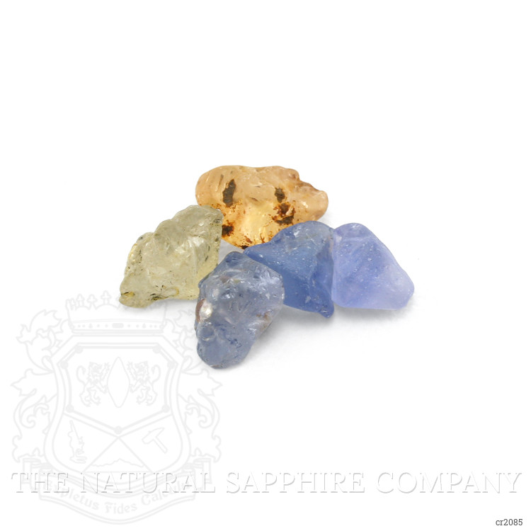 13.59 Ct. Multi Color Sapphire Crystal from Madagascar