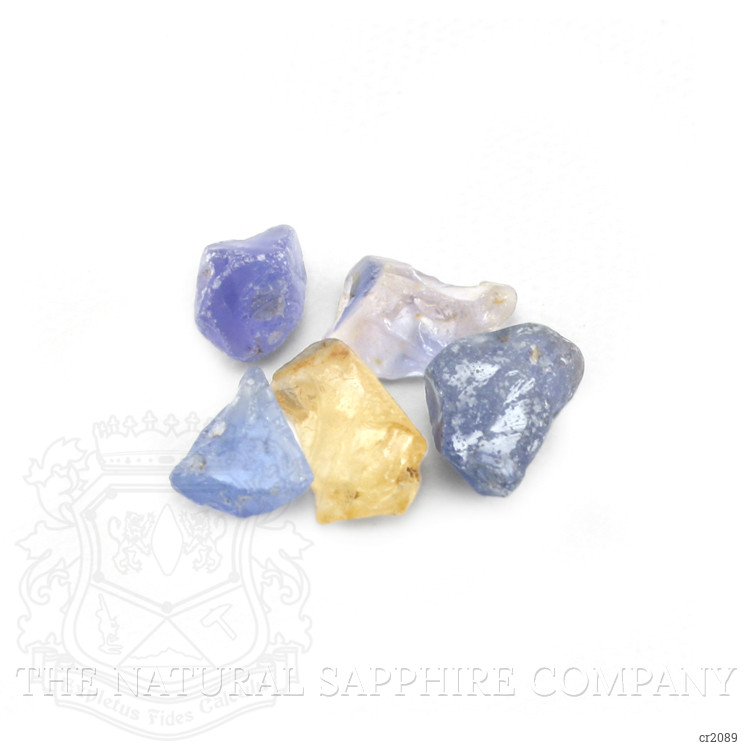 13.47 Ct. Multi Color Sapphire Crystal from Madagascar