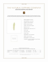 6.29 Ct. Yellow Rough Sapphire Crystal from Ceylon (Sri Lanka) Scan Report