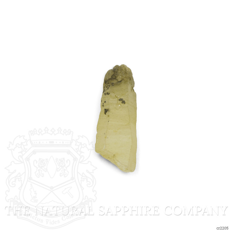 4.49 Ct. Yellowish Brown Sapphire Crystal from Ceylon (Sri Lanka)