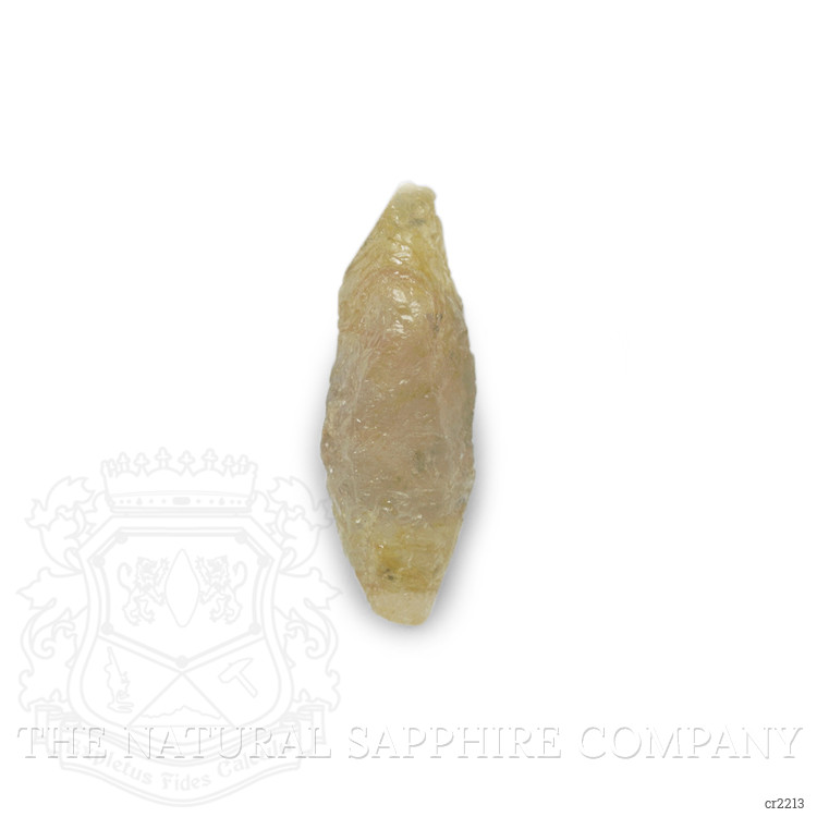 7.79 Ct. Yellowish Brown Sapphire Crystal from Ceylon (Sri Lanka)
