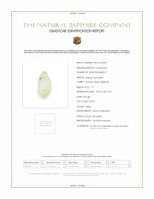 2.17 Ct. Sapphire from Ceylon (Sri Lanka) Scan Report